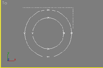 Выделение подобъектов с помощью модификатора Spline Select