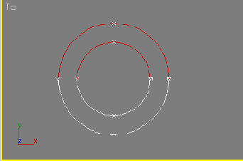 Выделение подобъектов с помощью модификатора Spline Select