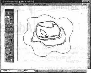 Изображение объек'S тов в режиме Artwork (Макет)